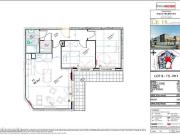 Appartement 3 pièces 65 m²