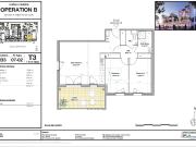 Appartement 3 pièces 66 m²