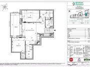 Appartement 3 pièces 66 m²