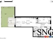 Appartement 3 pièces 66 m²