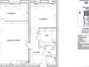 Appartement 3 pièces 68 m²