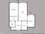 Appartement 3 pièces 70 m²