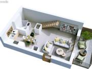 Appartement 3 pièces 73 m²