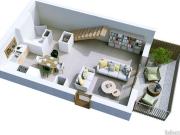 Appartement 3 pièces 73 m²