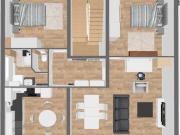 Appartement 3 pièces, 74 m² à louer à Limoges 87000