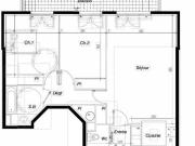 Appartement 3 pièces 75 m²