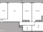 Appartement 3 pièces 75 m²