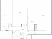 Appartement 3 pièces 76 m²