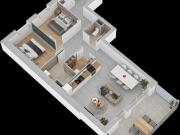 Appartement 3 pièces 82 m²