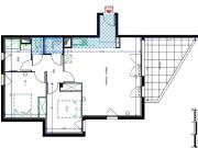 Appartement 3 pièces à vendre 62 m2 avec balcon 10 m2 à Vi