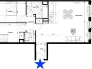 Appartement 3 pièces avec Balcon Proche Métro