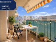 Appartement 3 pièces – Lumineux & traversant – Nice Ouest