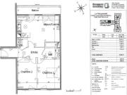 Appartement 3ème étage 61,85 m2
