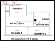 Appartement 4 pièces 59 m²