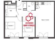 Appartement 4 pièces 62 m²