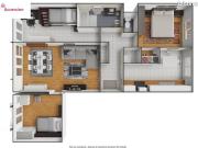 Appartement 4 pièces 74 m²