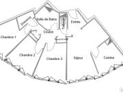 Appartement 4 pièces 74 m²