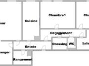Appartement 4 pièces 85 m²
