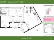 Appartement 4 pièces 85 m²