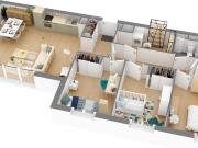 Appartement 4 pièces 88 m²