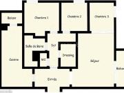 Appartement 4 pièces 93 m²