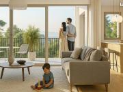 Appartement 4 pièces Antibes Juan les Pins résidence de...