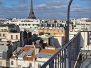 Appartement 3/4 pièces au dernier étage avec balcon filant