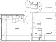 Appartement 4 pièces avec Terrasse