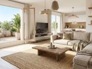 Appartement 4 pièces Nîmes petite résidence à 15mn à...