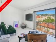 Appartement 4 pièces rénové, vue mer sur le port de Cannes