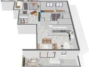 Appartement 5 pièces 130 m²