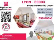 Appartement 5 pièces 134 m²