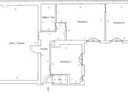 Appartement 73 m2 Paris 6ème