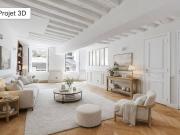 Appartement 87 m2 Paris 6ème