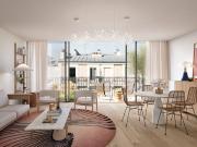 Appartement 99 m2 Paris 20ème