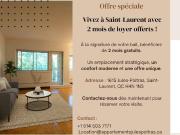 Appartement à Louer 1615 Bd Jules Poitras Saint Laurent...