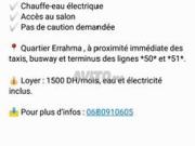 Appartement à louer 60 m² à Casablanca