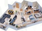 Appartement vide à louer 94 m² à Casablanca