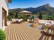 Appartement à vendre 3 pièces avec terrasse vue Lac et...