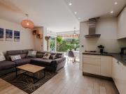 Appartement avec grand jardin, plage à pied