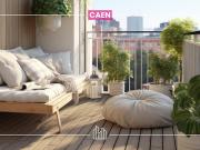 Appartement Caen 3 pièces RESIDENCE HENRI PROX COMMERCES