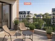 Appartement Caen 3 pièces QUARTIER CENTRAL PROCHE DU PORT