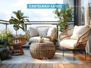 Appartement Castelnau le Lez 3 pièces JARDIN DE L'EUROPE