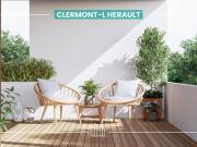 Appartement Clermont l'herault 2 pièces PROX CHÂTEAU...