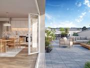 Appartement Corbeil Essonnes 2 pièces Jardin Cézanne