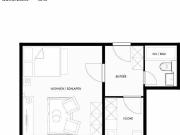 Business apartment with modern design