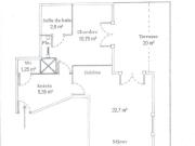 Appartement de 43m2 à louer sur Lyon 8