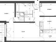 Appartement de 4 pièces avec Balcon