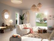 Appartement de type 2 avec 50m2 de jardin