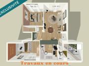 Appartement de Type T3 refait à neuf Toulouse Côte Pavée